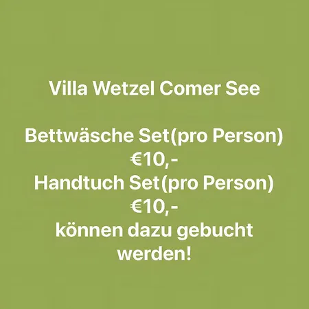 Apartmán Wetzel Domaso *